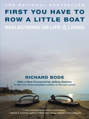 cover image of First You Have to Row a Little Boat